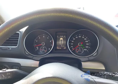 2012 Volkswagen Golf 2.5L 4-Door z USA, uszkodzony, nr VIN WVWDB7AJ9CW308006